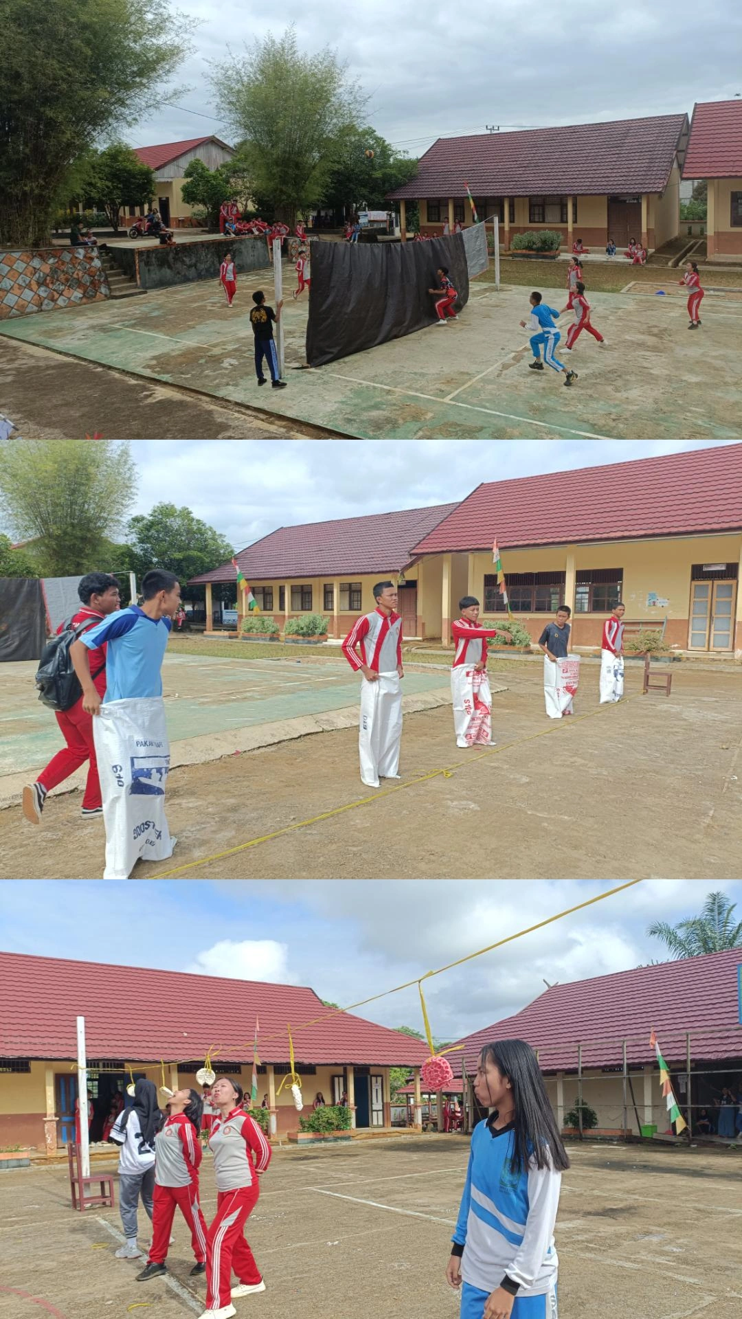 smkn 1 tanah siang mengadakan berbagai macam lomba