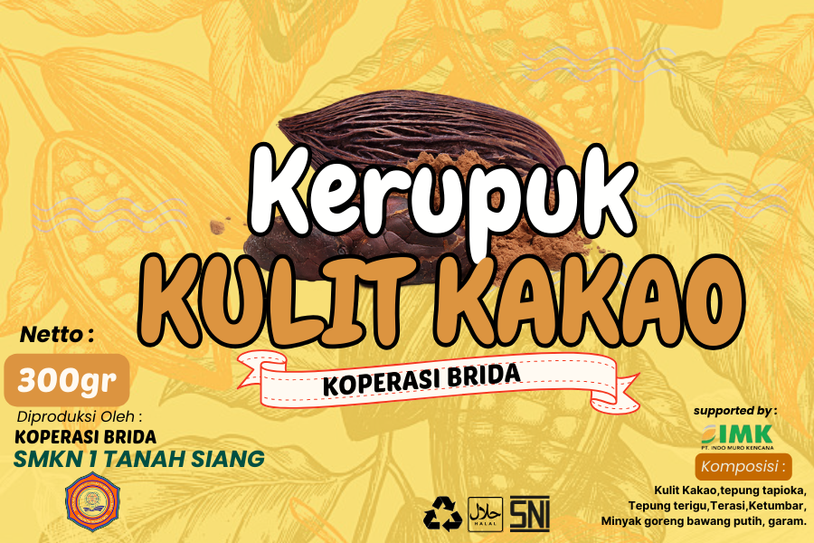 Produk dari jurusan Agribisnis Tanaman Perkebunan Untuk mengurangi Limbah Kulit Kakao